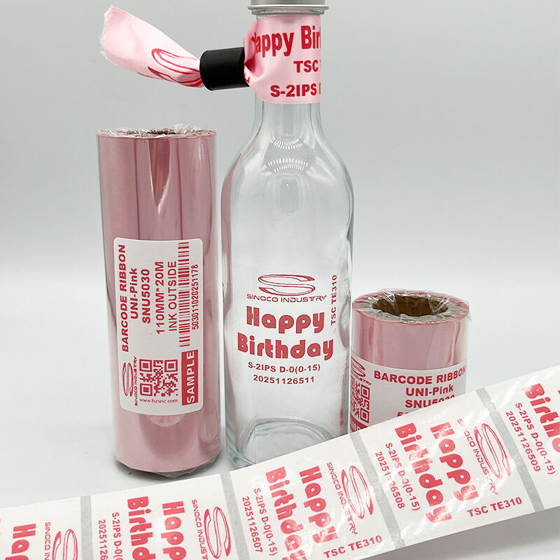 UNI-Pink SNU5030 Thermal Ribbon: Industrial-Grade Pink Printing for ...