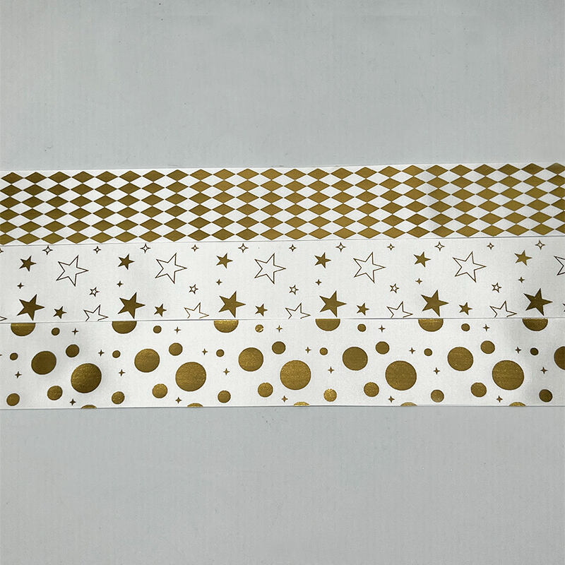 메탈릭 골드 리본은 오래 사용해도 우수한 내구성을 자랑합니다.