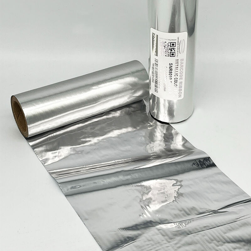 Metallic Silver Ribbon SNR8010