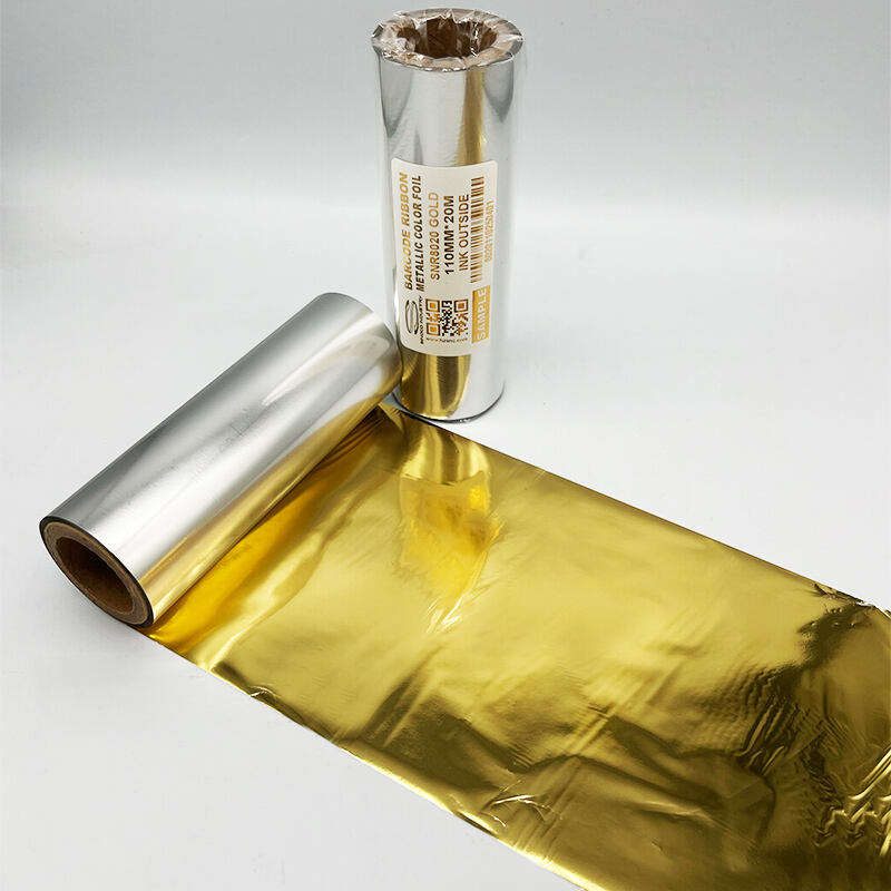 Riben Logam Kemas untuk Pelbagai Kebutuhan Label & Pencetakan