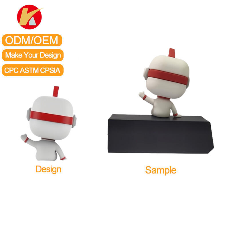 Custom 3D Printed PVC Figures