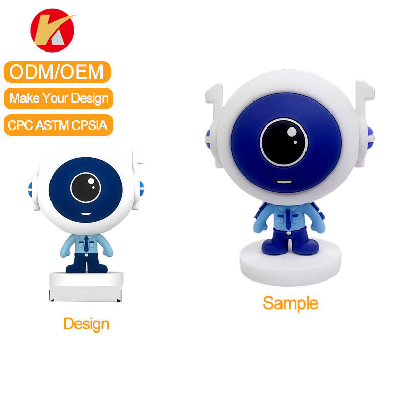 Custom 3D Mascot Cartoon Action PVC Figure