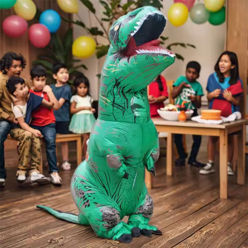 Inflatable dinosaur