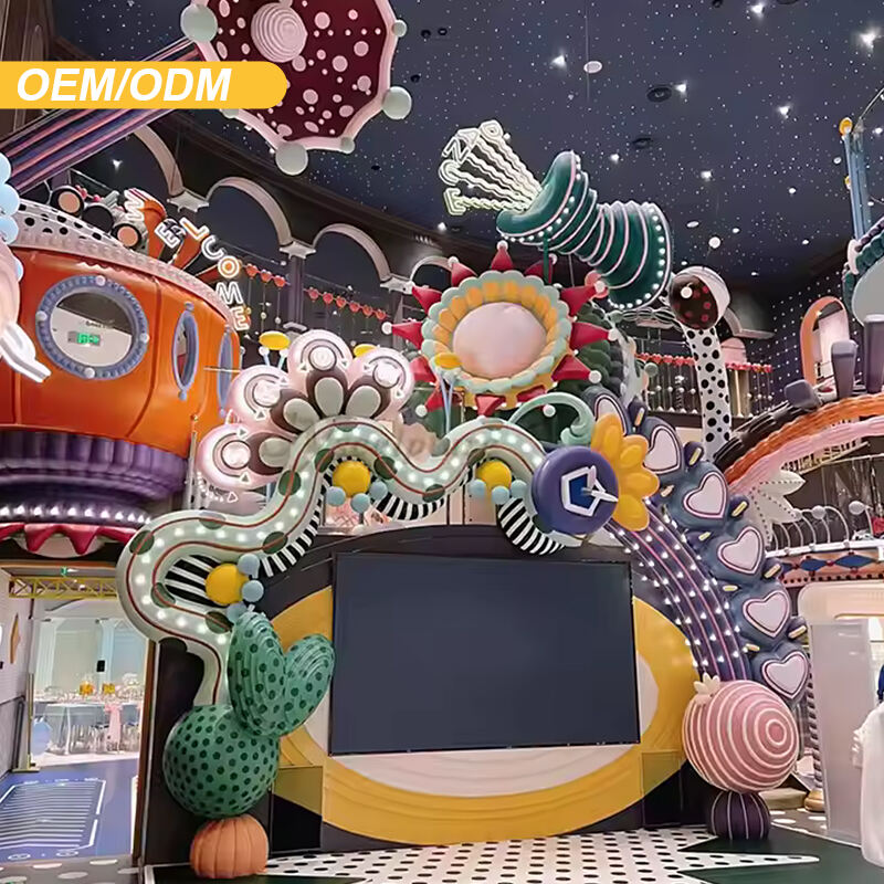 FRP store decoration