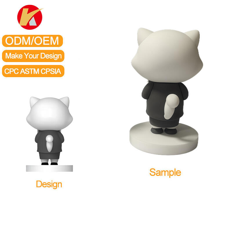 Custom 3D Mascot Cartoon Action PVC Figure