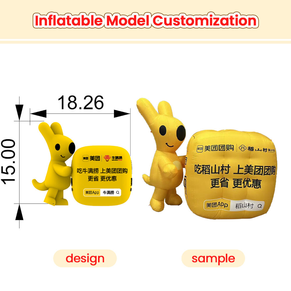 Inflatable model customization