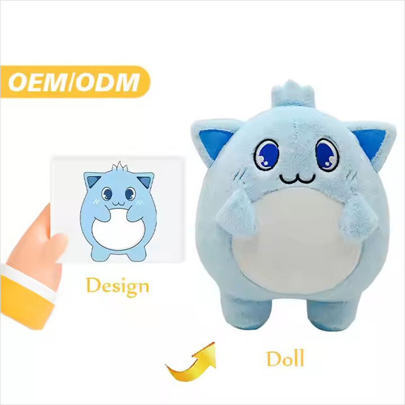 Fabricante de brinquedos de pelúcia atacado personalizado boneca de pelúcia cartunizada brinquedos de pelúcia fofos para aniversário/Natal