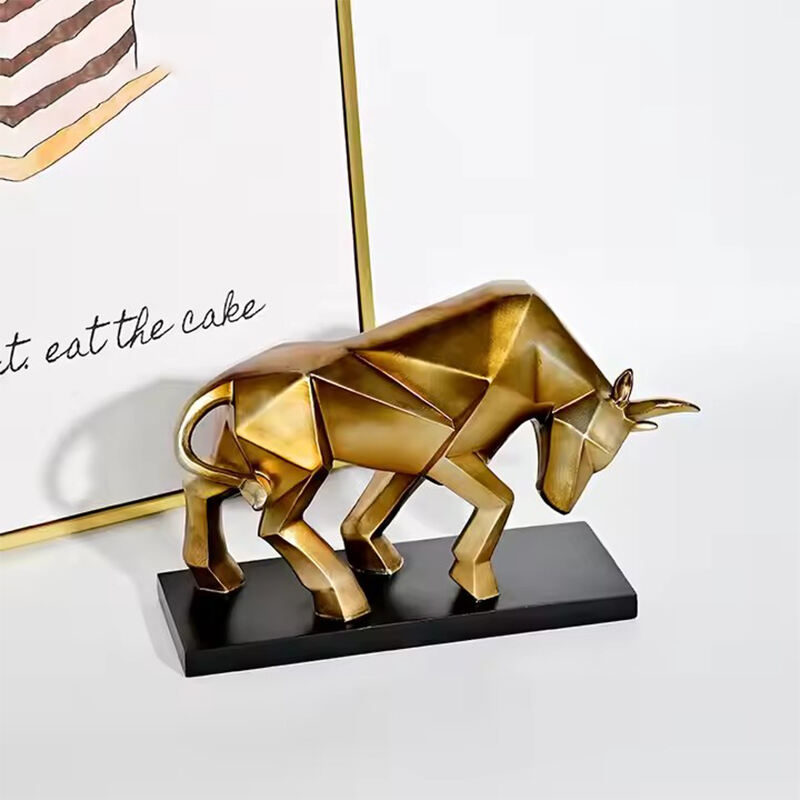 Figura de resina de Touro