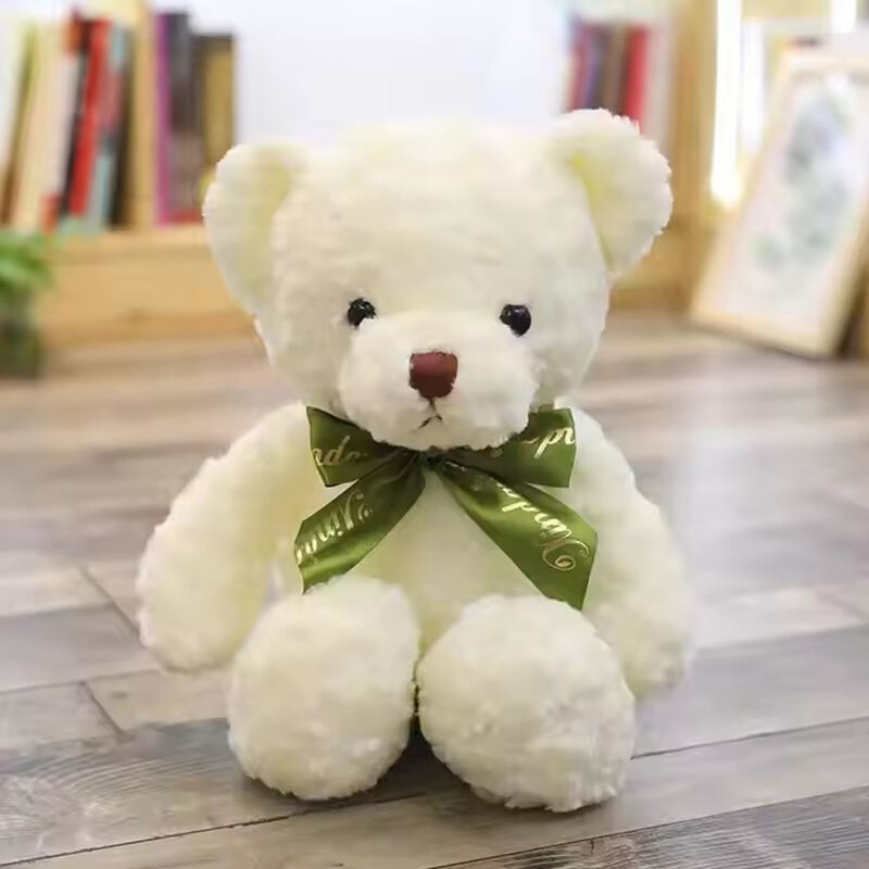 Kinqee Oem Odm Brown Bear Custom Logo Handmade Teddy Bear Manufacturer Stuffed Animal Plush Toy Super Soft Plushie Gift