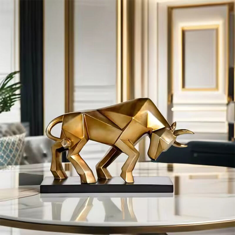 Taurus resin figurine