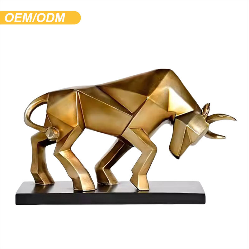Taurus resin figurine