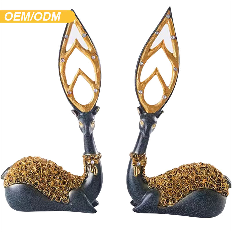 Decorative resin figurines