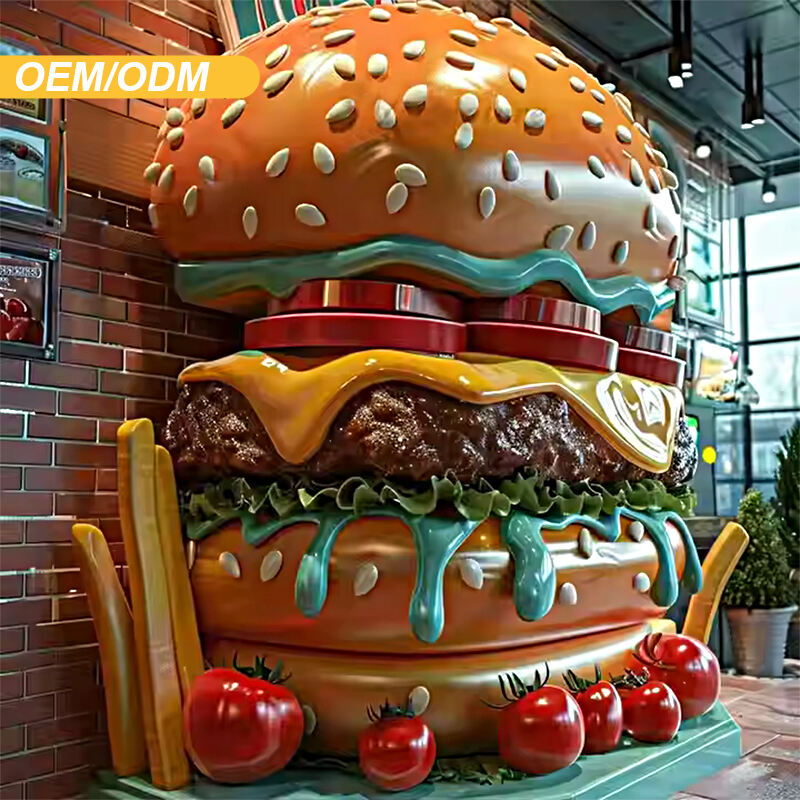 FRP store decoration