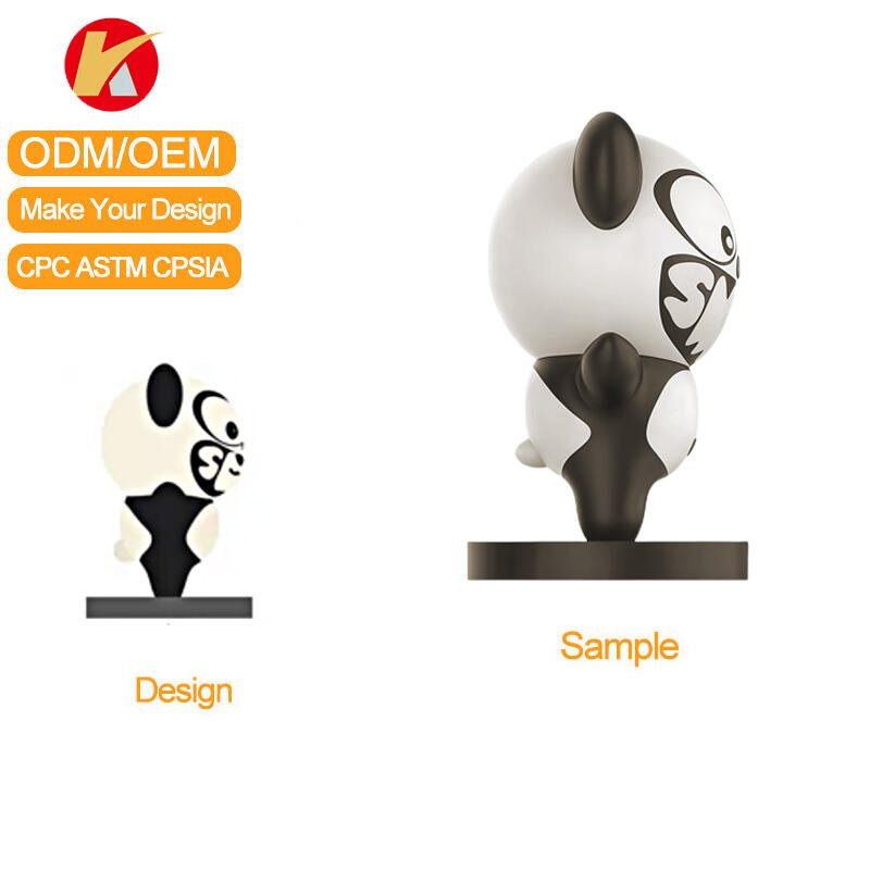 Custom 3D Mascot Cartoon Action PVC Figure