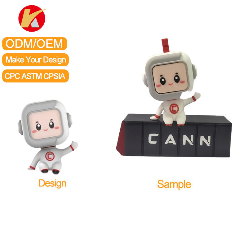 Custom 3D Printed PVC Figures