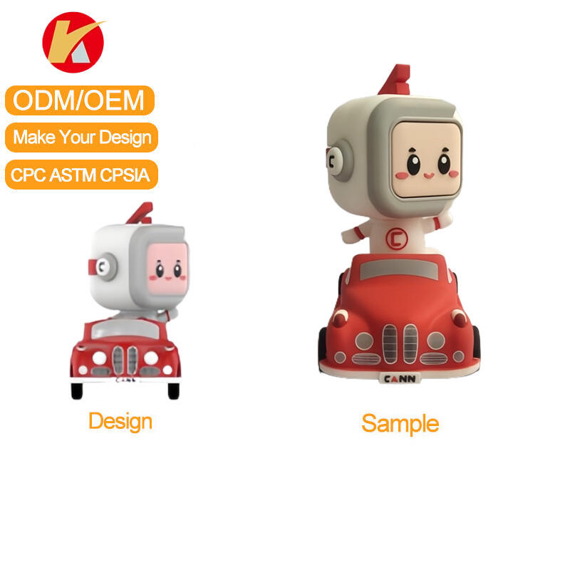 Custom 3D Printed PVC Figures