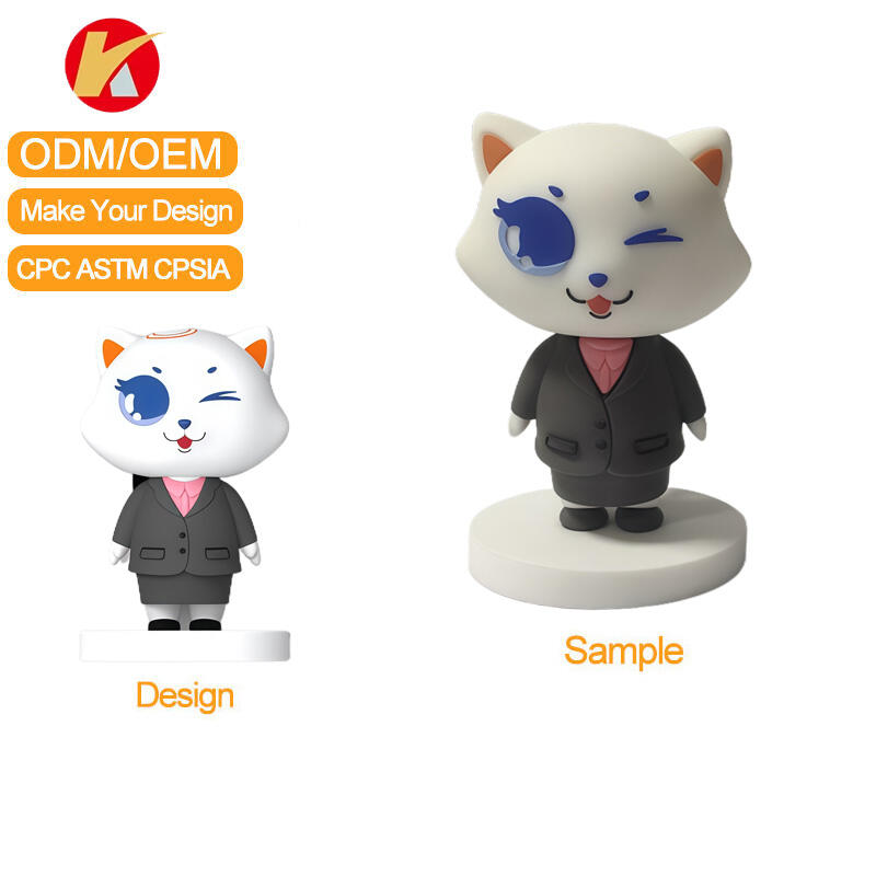 Custom 3D Mascot Cartoon Action PVC Figure