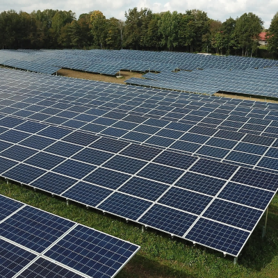 3MW pozemní fotovoltaická elektrárna