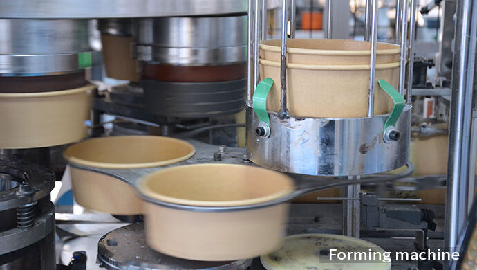 Paper Bowl & Paper Cup Forming Machine