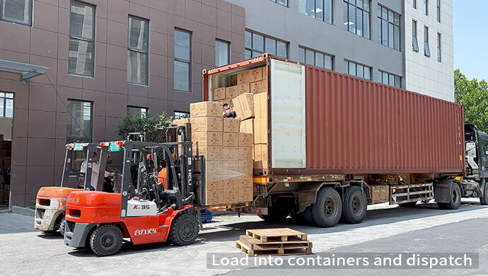 Load into Containers and Dispatch