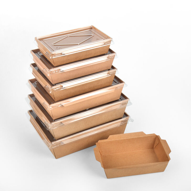 Premium Kraft Paper Lunch Box - Eco-Friendly Food Packaging Solutions ...