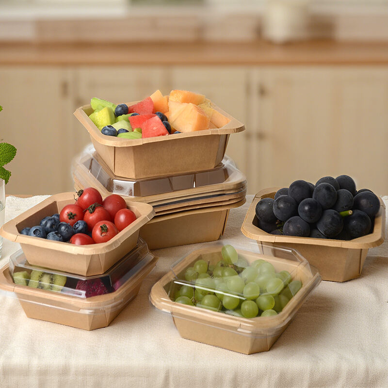 Premium Octagon Paper Bowl - Sustainable, Durable Food Service Solutions