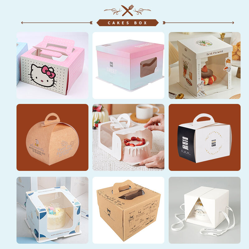 Custom Printed Cake Boxes | Branded Packaging