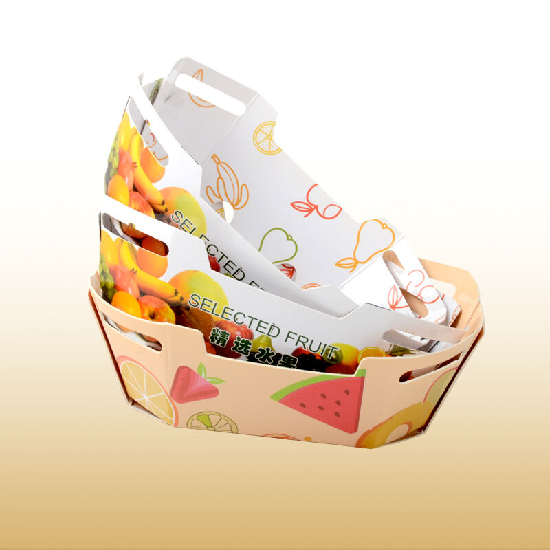 Custom Fruit Paper Tray & Foldable Fruit Carton | Eco-Friendly Fruit Packaging Solutions