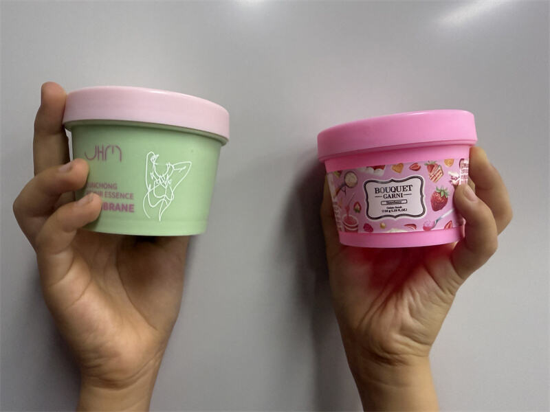 Hot-Selling 100g Ice Mask Jar: Versatile for Body Lotion & Hair Care