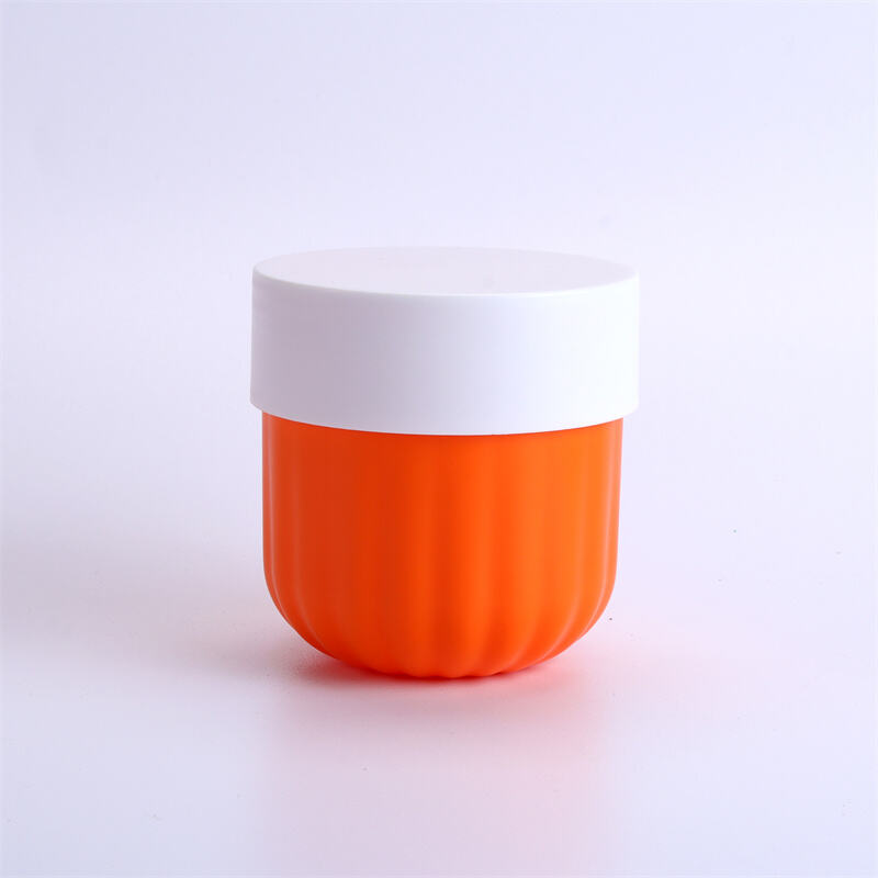 Tarros cosméticos de PP de 350 ml y 400 ml con tapas para productos cosméticos, crema exfoliante, exfoliante facial, loción corporal