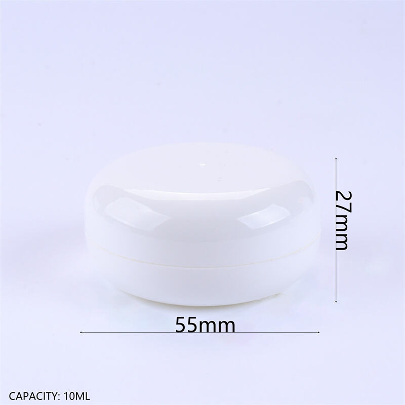 tarros de crema para bebé PP de 10 g y 20 g, recipientes cosméticos vacíos con tapa a presión para crema facial y para ojos