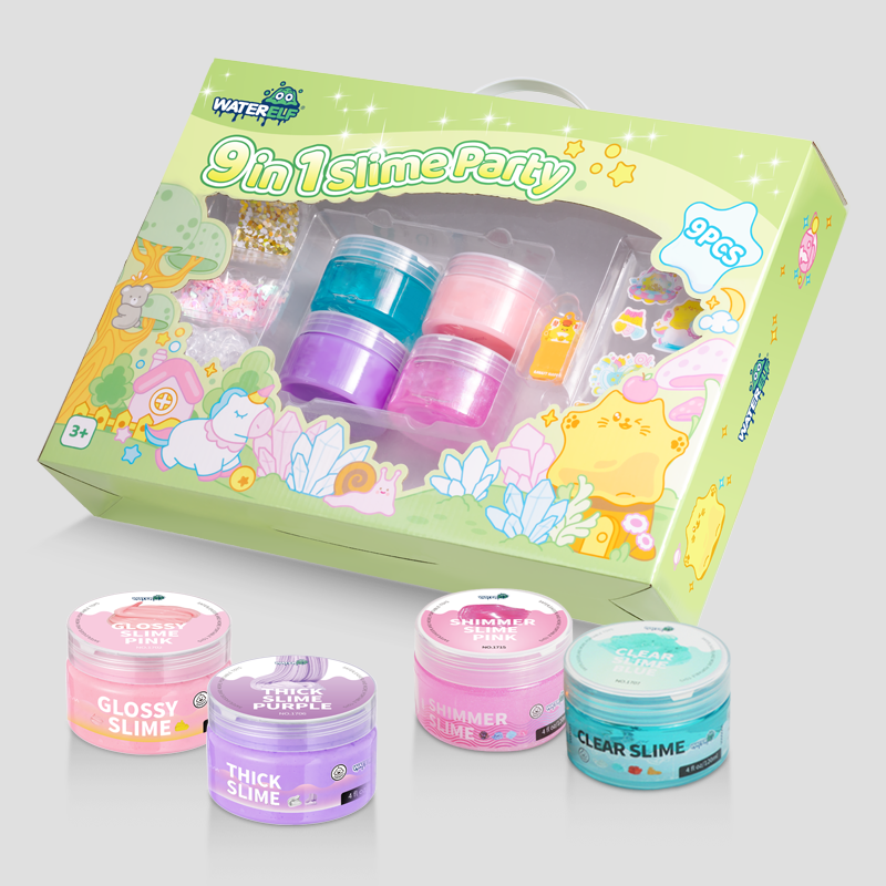 Transparent Slime for Kids: See-Through Play for Little Ones