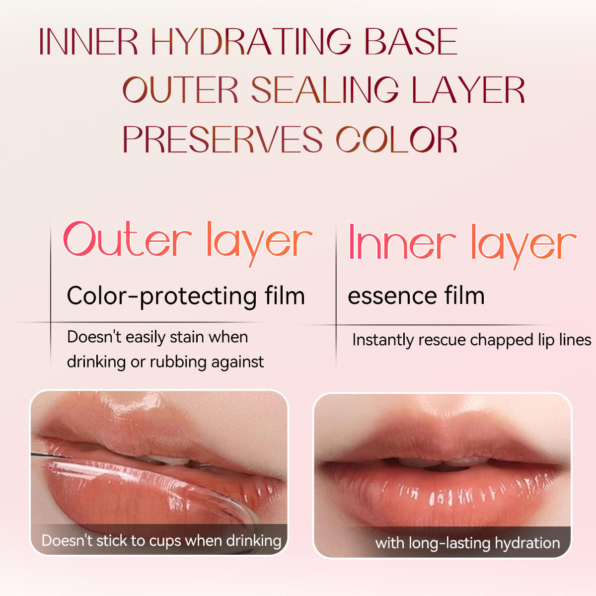 Brightening Lip Essence # Peach-Orange Tone