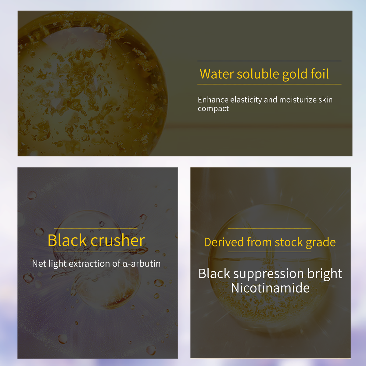 Gilded Luxury Nourishing Single-Use Ampoule Essence