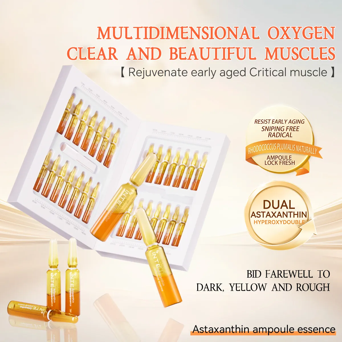 حلول العناية بالبشرة المضادة للشيخوخة من إنتاج المعدات الأصلية مع فعالية سريرية