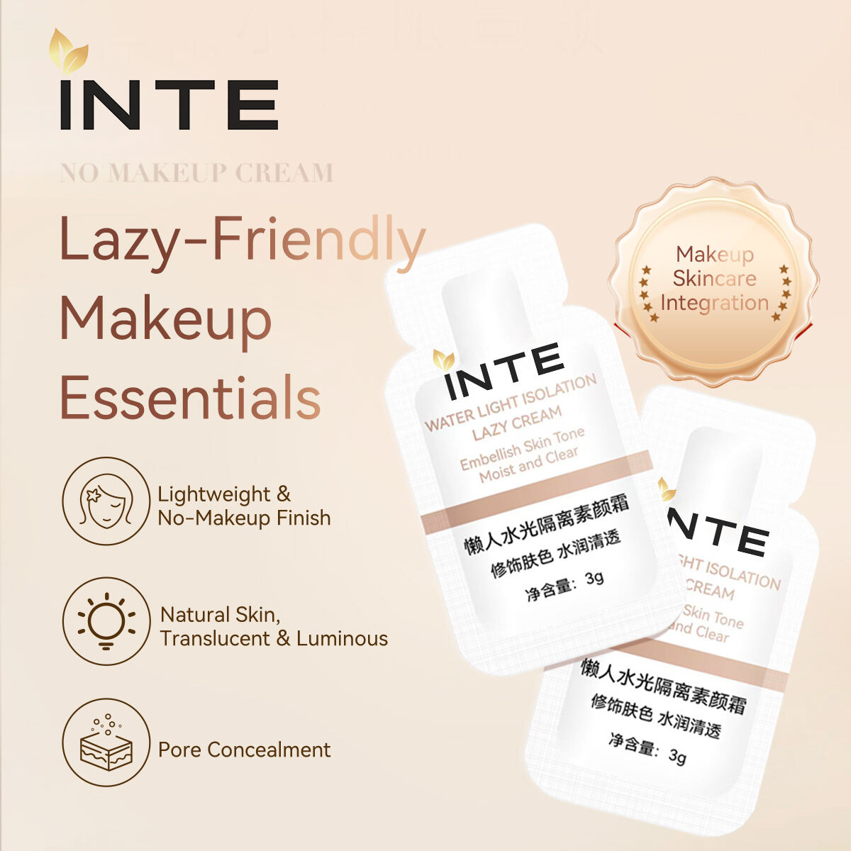 Hidratante Tinturado Hydra-Brilho para Meninas Preguiçosas (Tamanho de Teste)