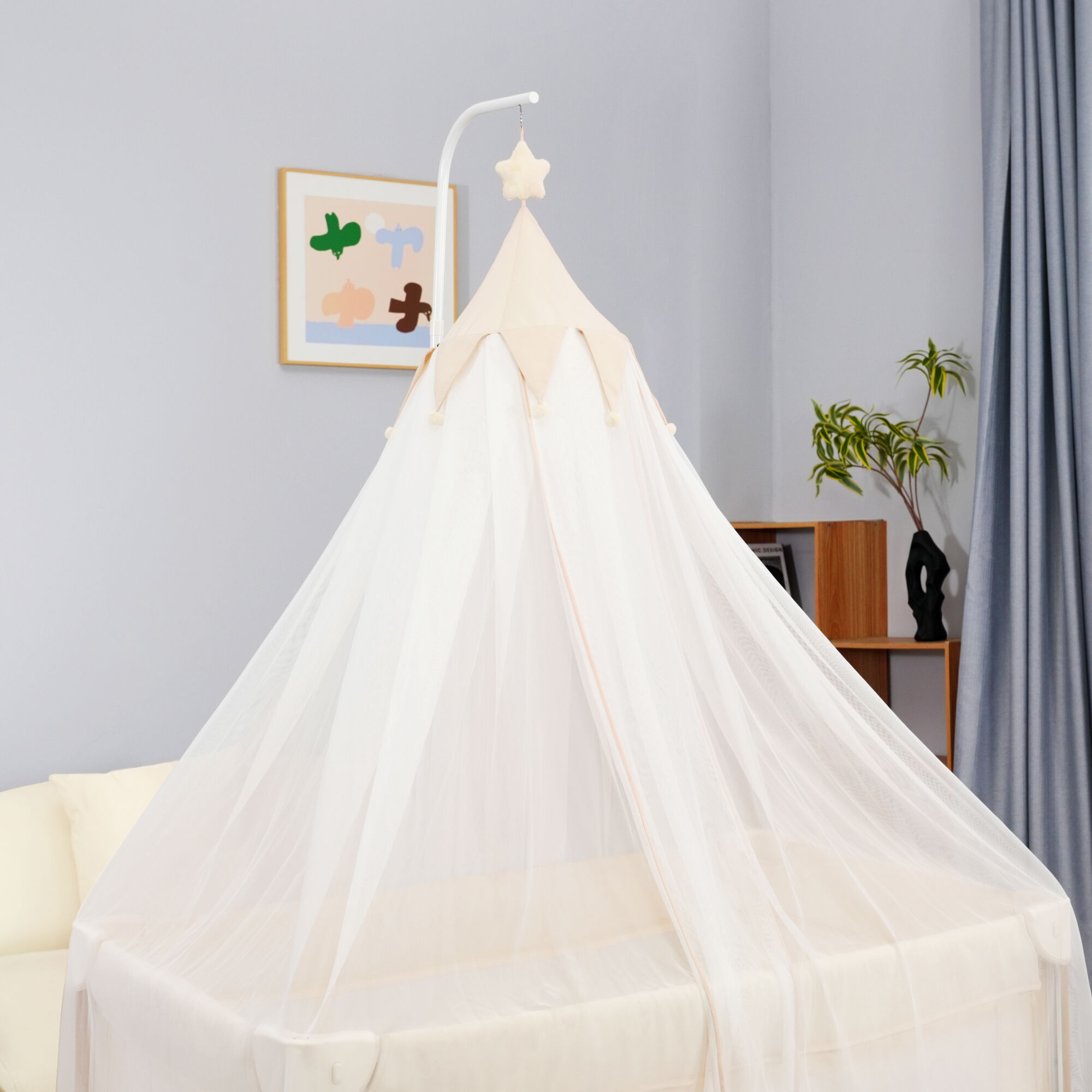 Kiçiklərinizi Moskit Şəbəkəli Baş Qapağı ilə Qoruyun