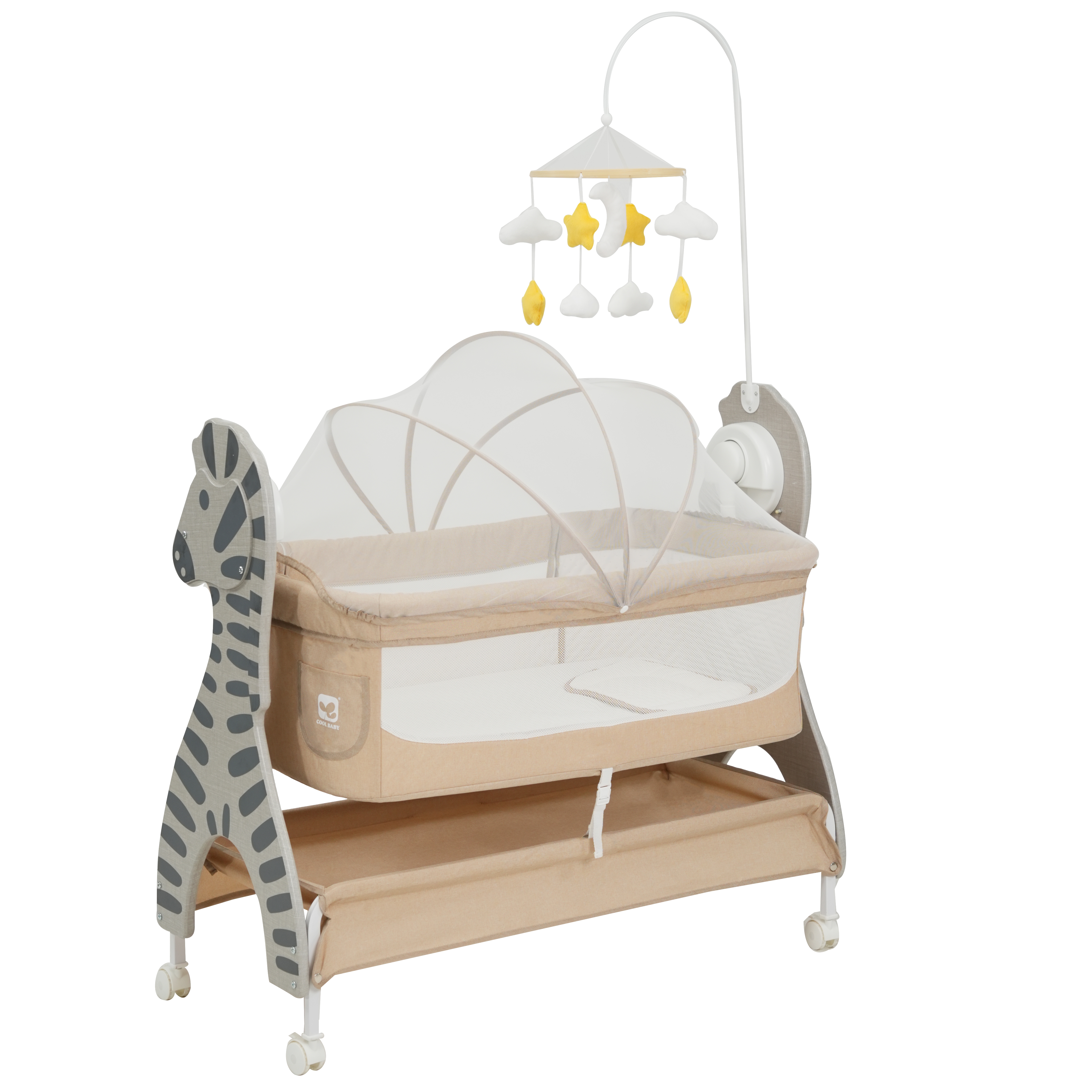 Breathable Mesh Sides for Airflow