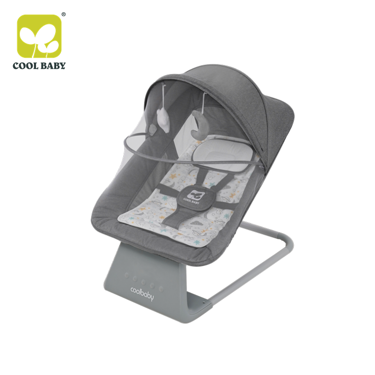 CB02003 Cool Baby Rocking Chair Electric Baby Swing for Newborn Boy and Girls With Enabled Bluetooth