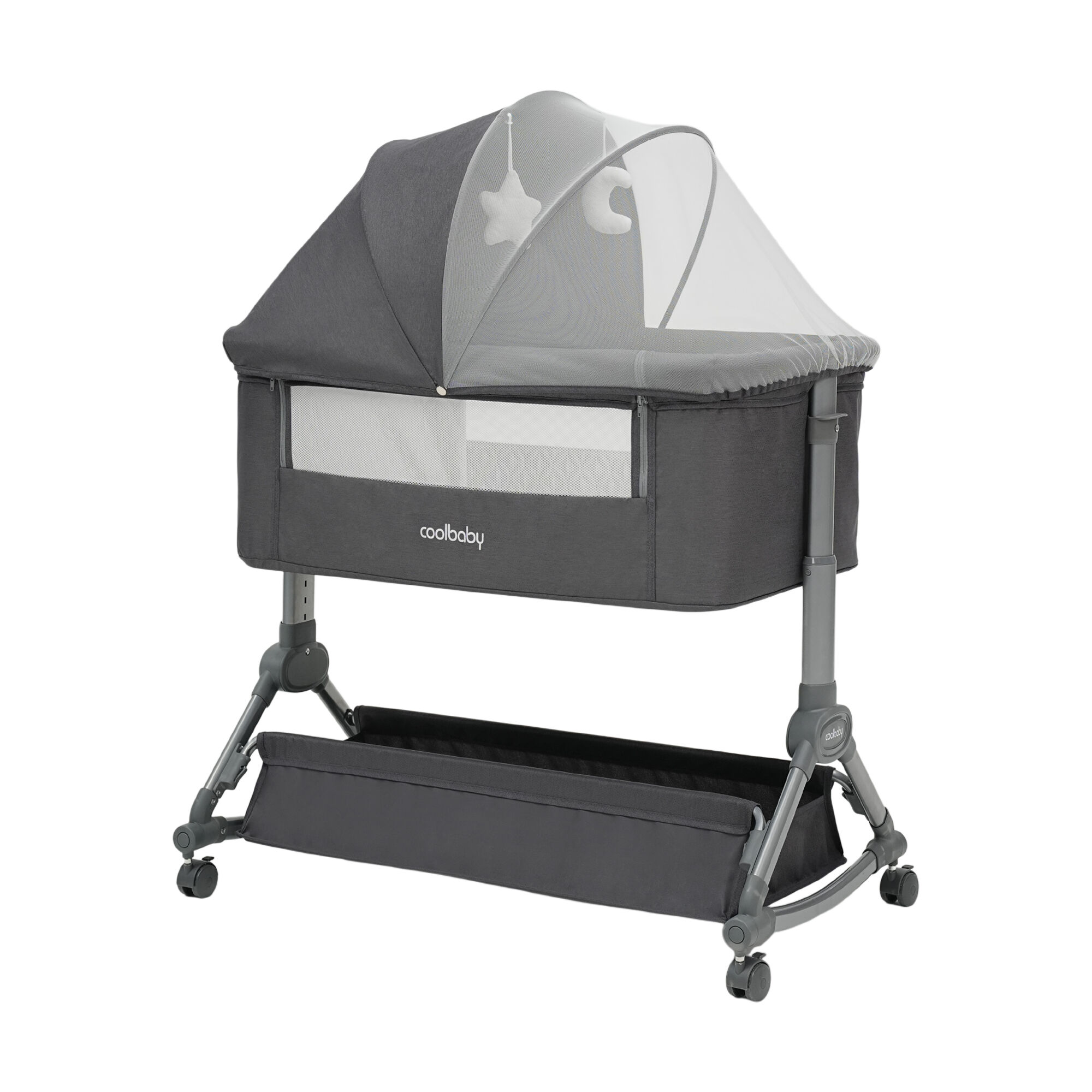 Baby Cradle Rocker: 95% Better Infant Sleep [Cool Baby]