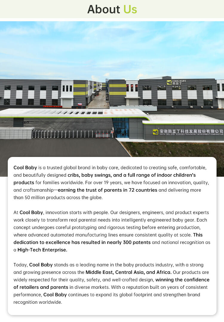 RS001 Cool Baby 4 in 1 Multifunction Electric Swing With Digital Display Panel factory