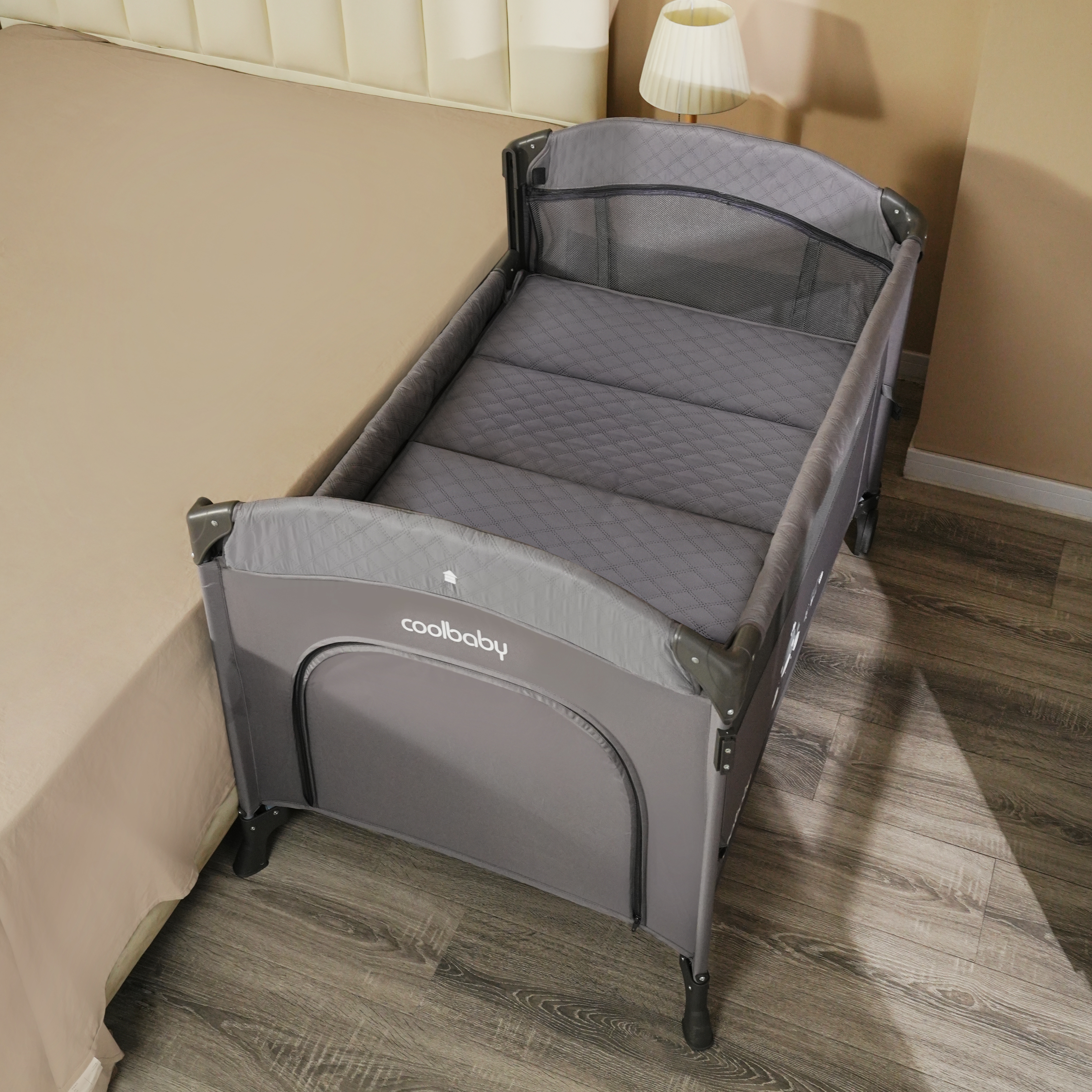 Experience the Future of Baby Care with Our Crib with Sliding Side
