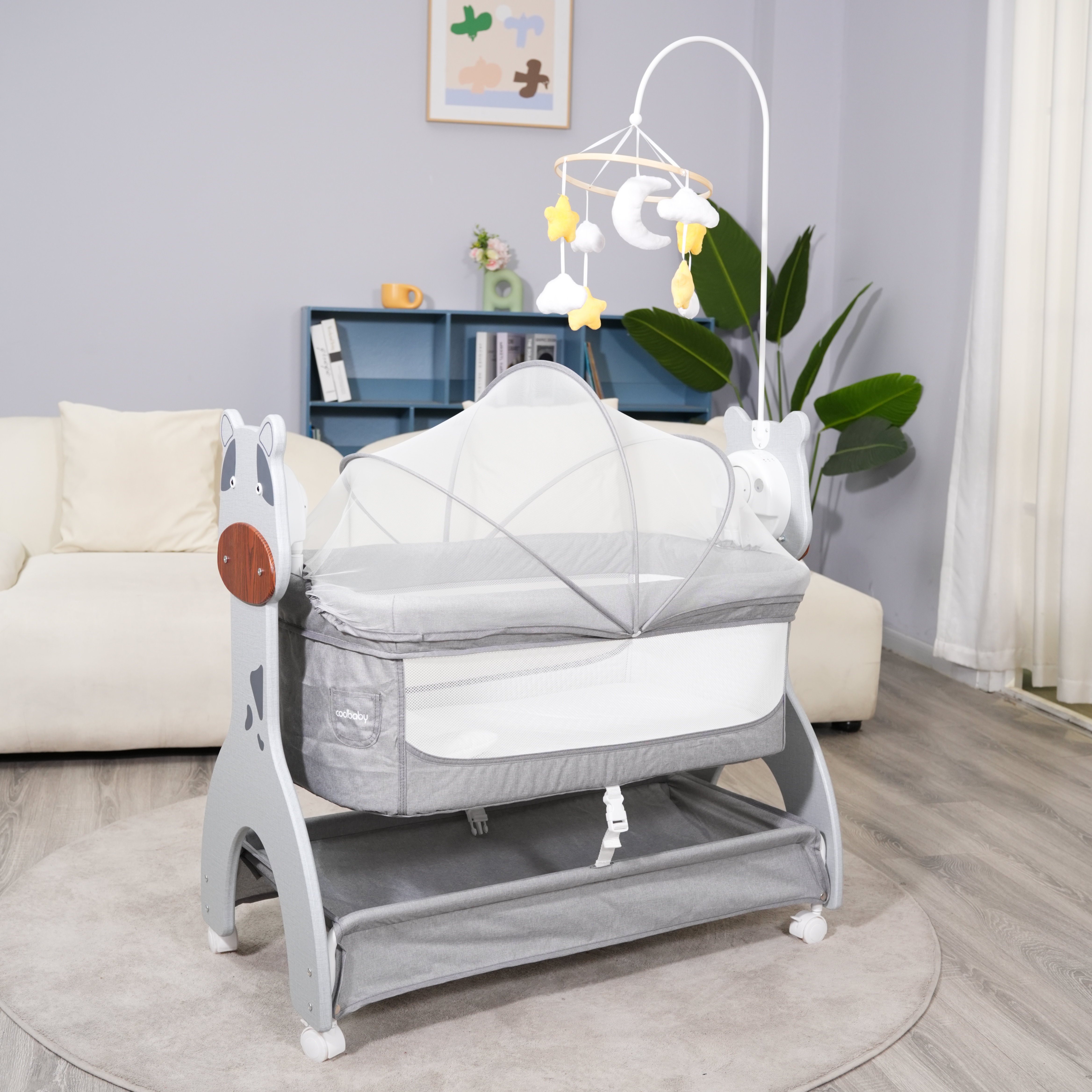 Müasir Valideynlər üçün Nəhəng Təkərli Beşik