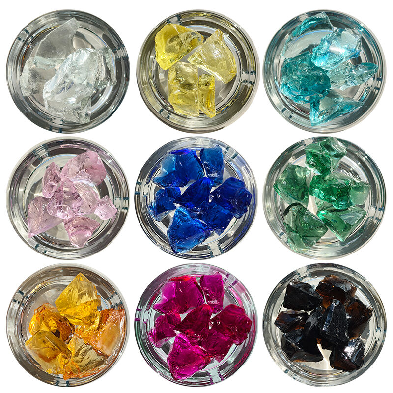 Colorful Glass Blocks for Mosaic Art, Crafts, Jewelry Making & DIY Home Decoration Projects