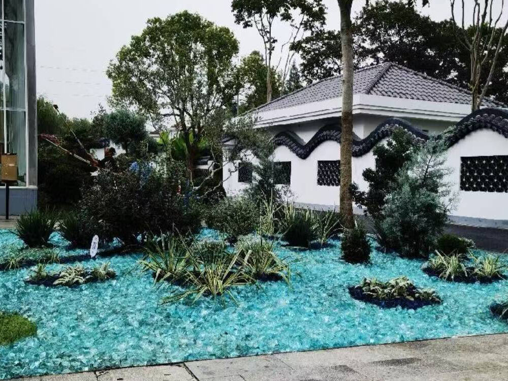 Park courtyard decoration