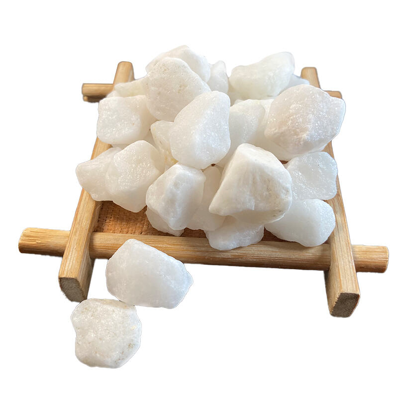 High Quality White River Rocks for Garden Path, Patio Decor, DIY Projects & Landscaping