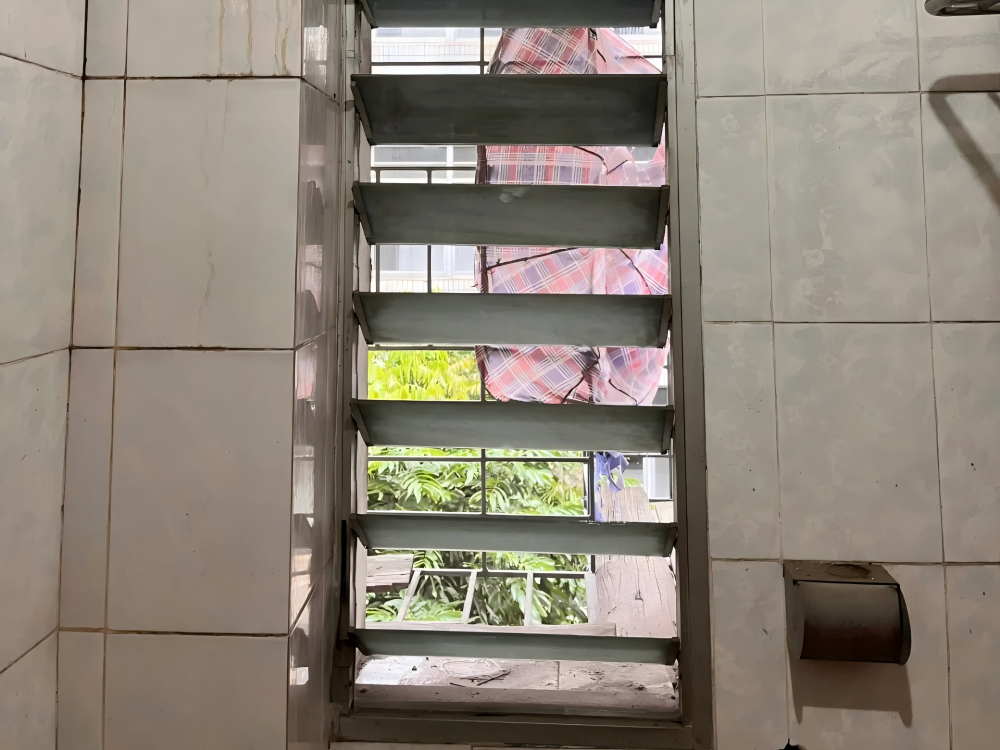 Traditional louver window