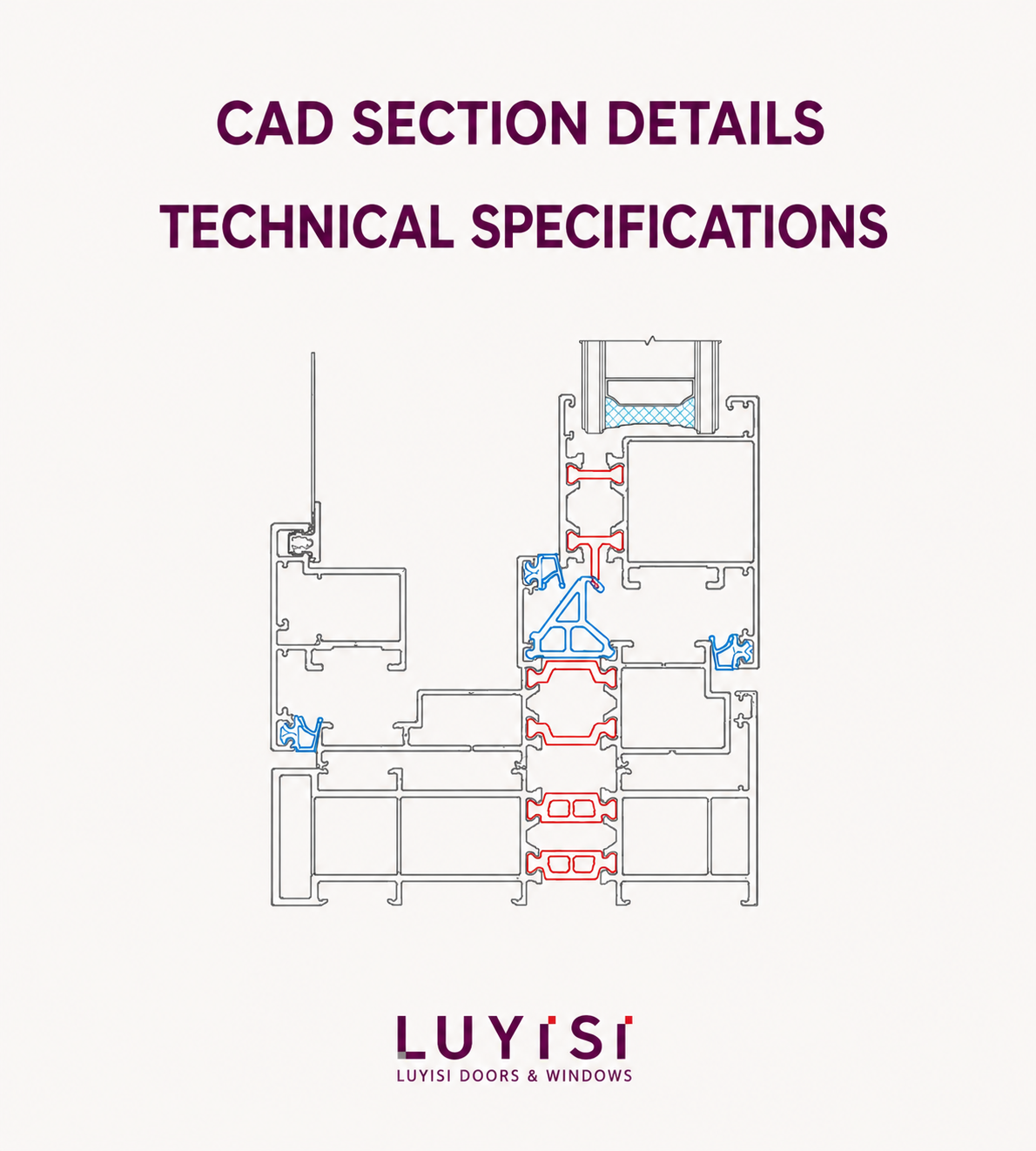 CAD-seksiebesonderhede · Tegniese Spesifikasies
