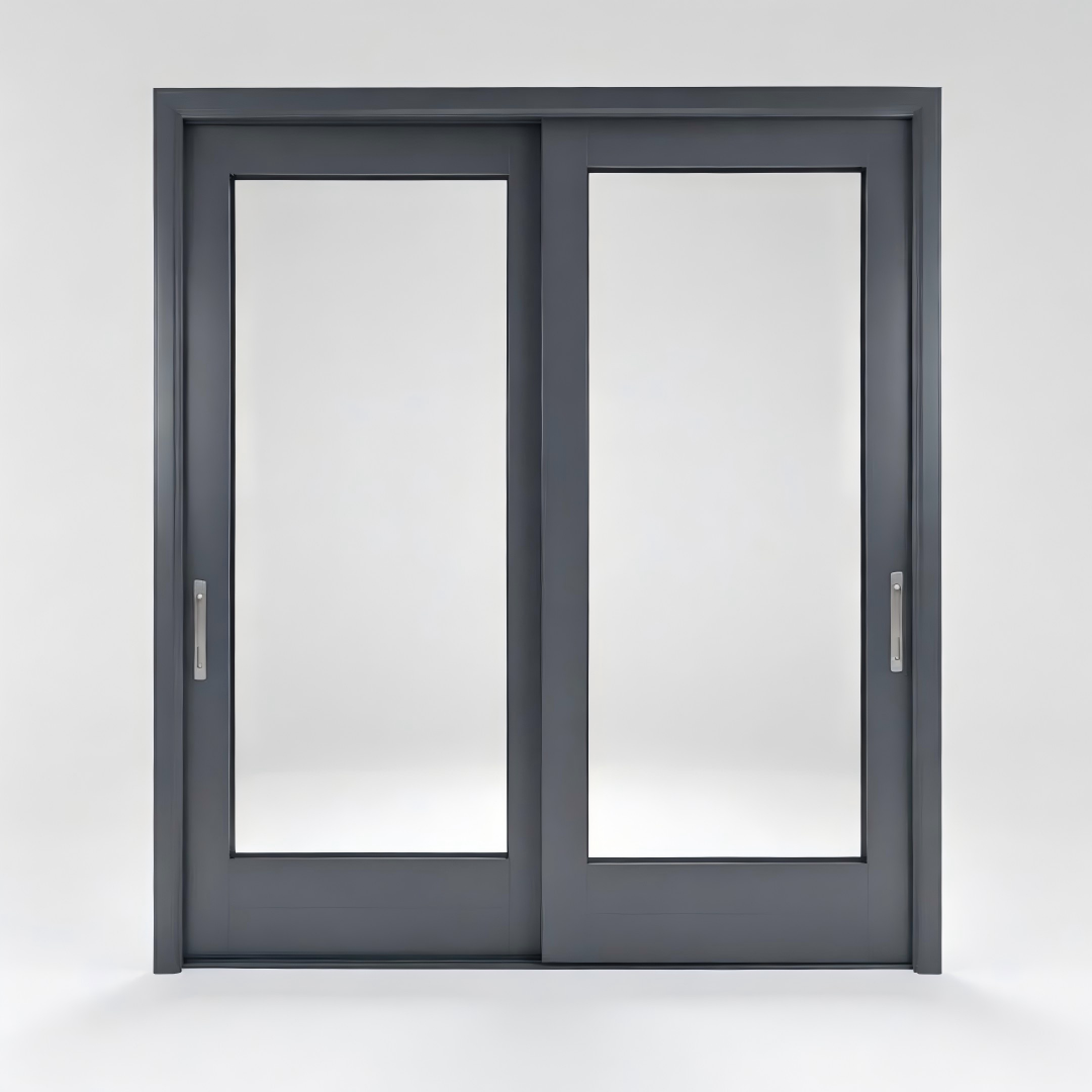 système de porte coulissante en aluminium robuste de la série 168