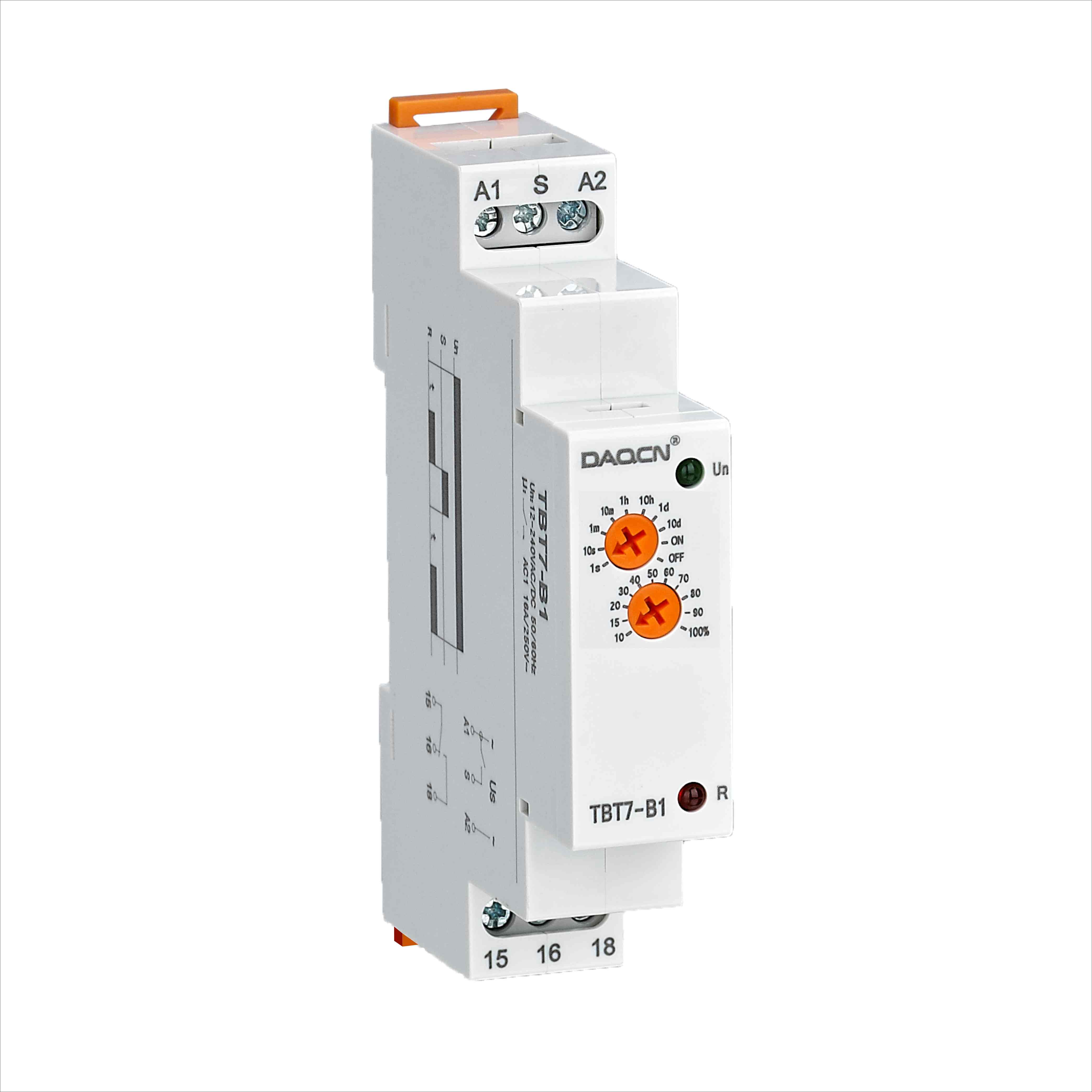 Cost-Effective Single Function Time Relay DIN Rail Mount for Post-Heating Cooling